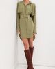 Veronica Beard Veronica Beard Darlis Tunic Dress Pale Olive - 2