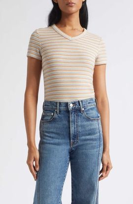 Veronica Beard Veronica Beard Devin V-Neck T-Shirt