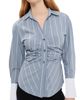 Veronica Beard Veronica Beard Devra Button Down Shirt Blue River Multi - 1
