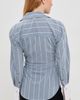Veronica Beard Veronica Beard Devra Button Down Shirt Blue River Multi - 3