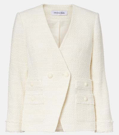 Veronica Beard Veronica Beard Double-breasted tweed blazer