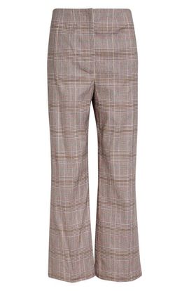 Veronica Beard Veronica Beard Dova High Waist Glen Check Ankle Pants
