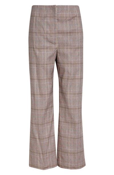 Veronica Beard Veronica Beard Dova High Waist Glen Check Ankle Pants