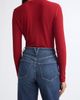 Veronica Beard Veronica Beard Drexler Ribbed Henley Top - 2
