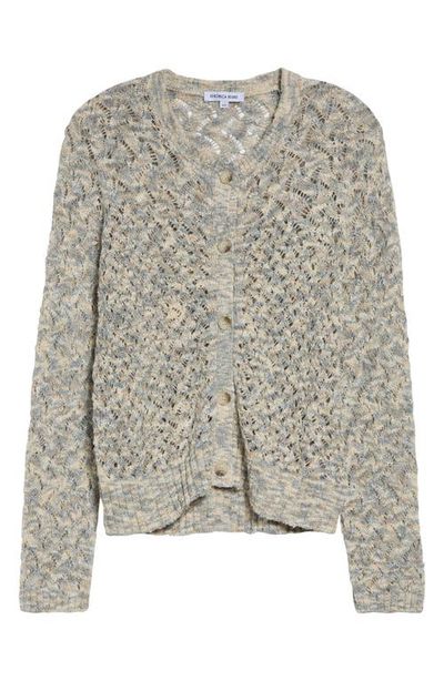 Veronica Beard Veronica Beard Drummond Semisheer Cotton Blend Cardigan