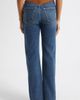 Veronica Beard Veronica Beard Dylan High Waist Suede Trim Straight Leg Jeans - 2