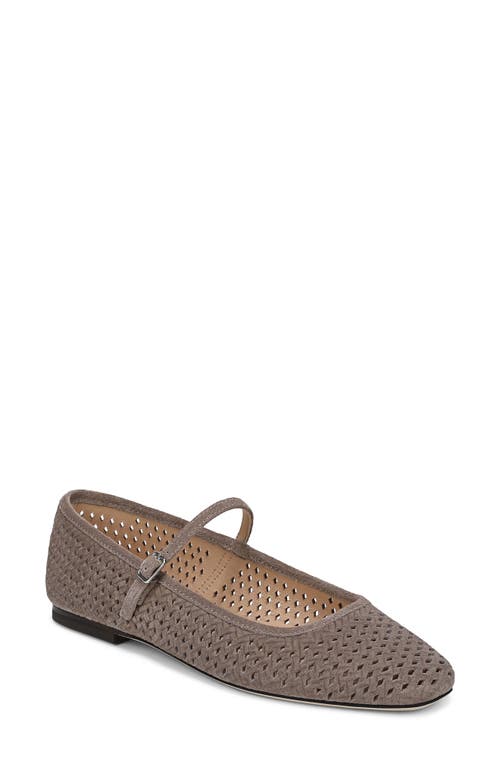 Veronica Beard Veronica Beard Ellie Perforated Mary Jane Ballet Flat