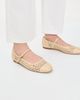 Veronica Beard Veronica Beard Ellie Raffia Ballet Flats Natural - 3