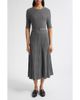 Veronica Beard Veronica Beard Elthea Belted Pleated Midi Dress - 1