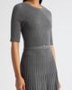 Veronica Beard Veronica Beard Elthea Belted Pleated Midi Dress - 4