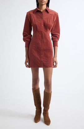 Veronica Beard Veronica Beard Evren Mini Shirtdress