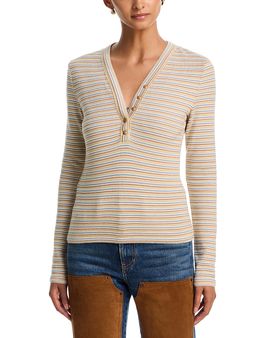 Veronica Beard Veronica Beard Faelan Henley Top