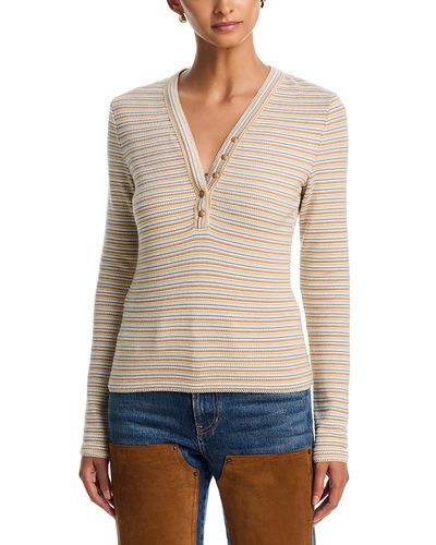 Veronica Beard Veronica Beard Faelan Henley Top