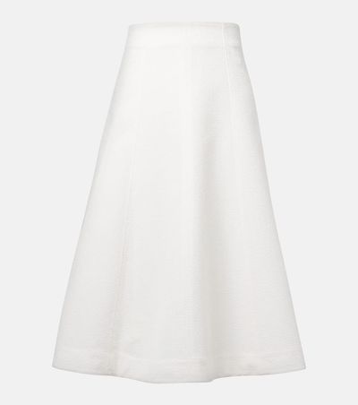Veronica Beard Veronica Beard Fellini floral jacquard midi skirt