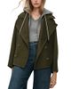 Veronica Beard Veronica Beard Franklin Double Breasted Wool Blend Hoodie Coat - 1
