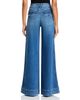 Veronica Beard Veronica Beard Freddy High Rise Extra Wide Leg Jeans in Ripple Haze - 3