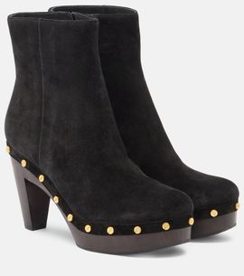 Veronica Beard Veronica Beard Gavi suede ankle boots