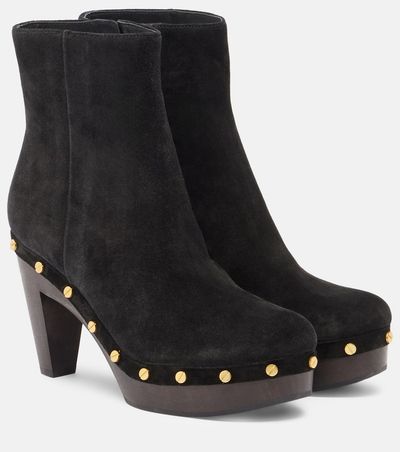 Veronica Beard Veronica Beard Gavi suede ankle boots
