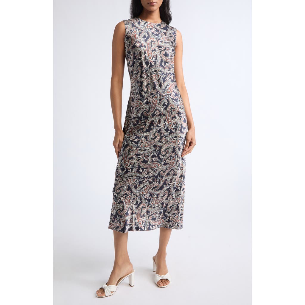 Veronica Beard Veronica Beard Gemma Silk Blend Midi Dress