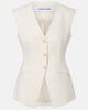 Veronica Beard Veronica Beard Gillson cotton-blend twill vest - 1