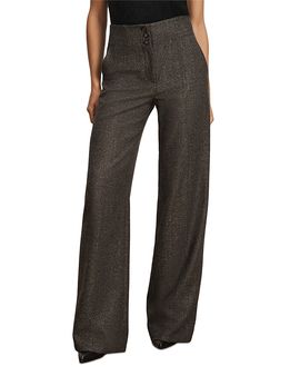 Veronica Beard Veronica Beard Giovanna Wide Leg Pants
