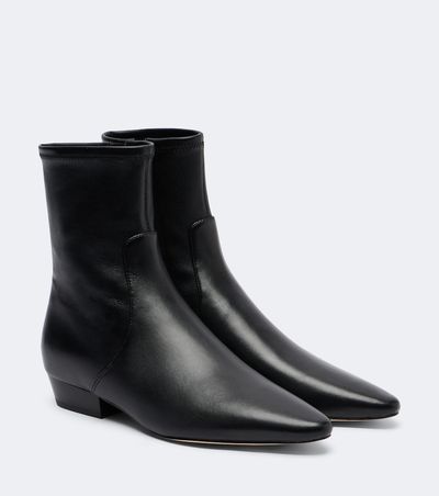 Veronica Beard Veronica Beard Glinda leather ankle noots