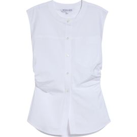 Veronica Beard Veronica Beard Harini Sleeveless Button-Up Top