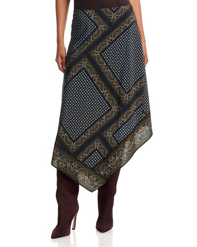 Veronica Beard Veronica Beard Hartley Asymmetric Midi Skirt