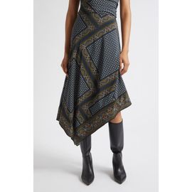 Veronica Beard Veronica Beard Hartley Silk Blend Midi Skirt