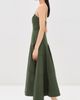Veronica Beard Veronica Beard Ilona Dress Army - 4