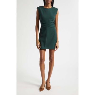 Veronica Beard Veronica Beard Imara Gathered Waist Minidress