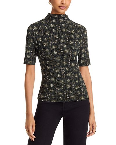 Veronica Beard Veronica Beard James Mock Neck Top