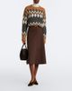 Veronica Beard Veronica Beard Jessalyn Fair Isle alpaca and wool-blend sweater - 6