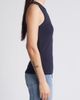 Veronica Beard Veronica Beard Jordyn Stretch Sleeveless Pima Cotton Rib Top - 3