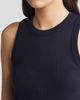 Veronica Beard Veronica Beard Jordyn Stretch Sleeveless Pima Cotton Rib Top - 4