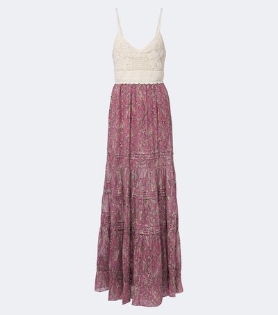 Veronica Beard Veronica Beard Josiane floral maxi dress
