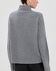 Veronica Beard Veronica Beard Journey Cashmere Wool Pullover Medium Heather Grey - 3
