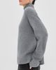Veronica Beard Veronica Beard Journey Cashmere Wool Pullover Medium Heather Grey - 4