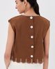 Veronica Beard Veronica Beard Kessan Top Deep Ochre - 3