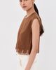 Veronica Beard Veronica Beard Kessan Top Deep Ochre - 4