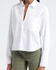 Veronica Beard Veronica Beard Khai Stretch Cotton Woven Top - 5