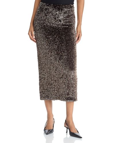 Veronica Beard Veronica Beard Koa Embellisehd Midi Skirt