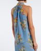 Veronica Beard Veronica Beard Kovi floral halterneck silk-blend top - 4