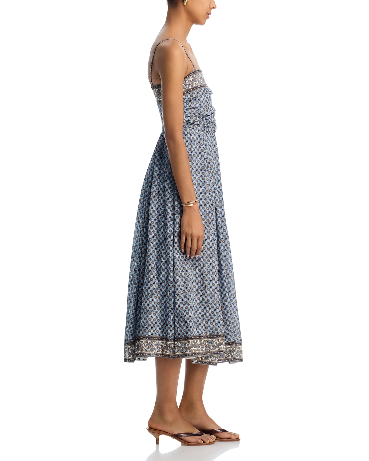 veronica beard lana floral strapless maxi dress Veronica Beard Lana Floral Strapless Maxi Dress