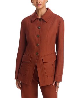 Veronica Beard Veronica Beard Laramie Dickey Point Collar Jacket