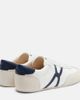 Veronica Beard Veronica Beard Leather-trimmed canvas sneakers - 3