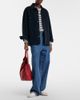 Veronica Beard Veronica Beard Leather-trimmed canvas sneakers - 4