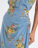 Veronica Beard Veronica Beard Limani ruched floral silk-blend midi skirt - 3