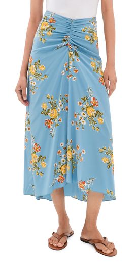 Veronica Beard Veronica Beard Limani Skirt BLUE RIVER MULTI