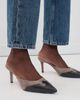 Veronica Beard Veronica Beard Lisa Western Pumps Bark/Espresso - 3